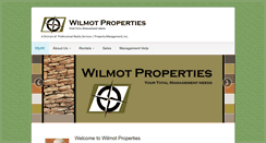 Desktop Screenshot of cwwilmotproperties.com